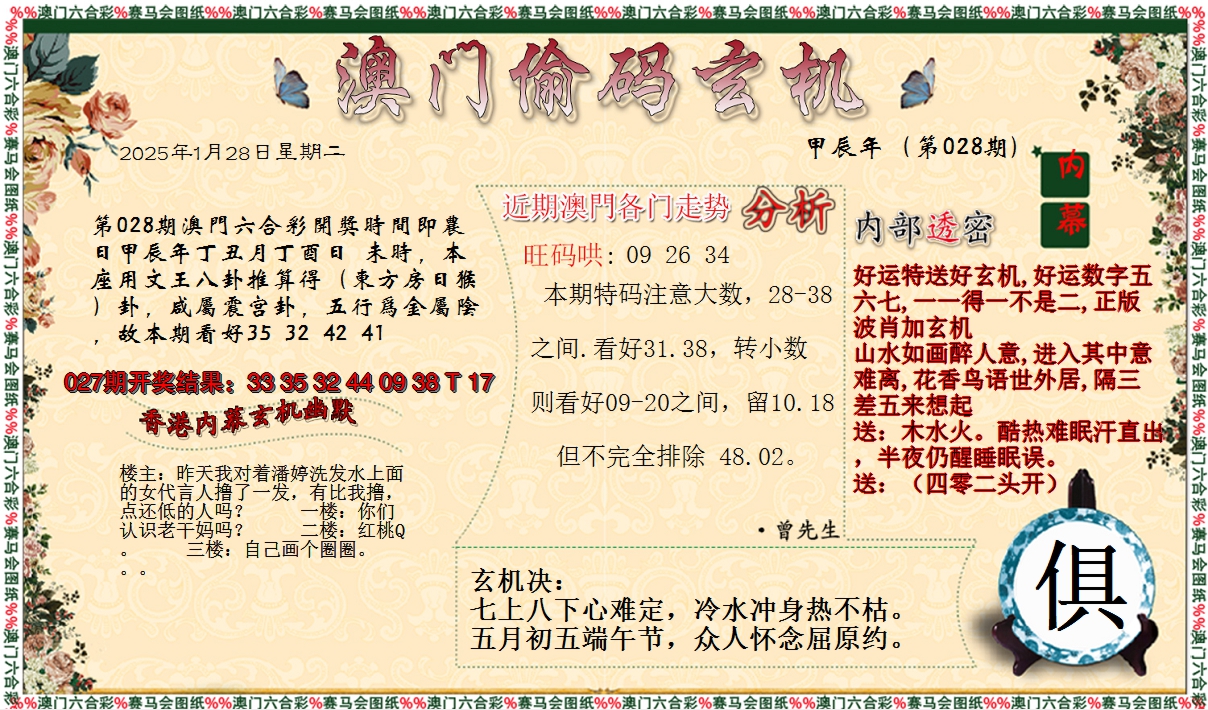 2025028期偷码玄机