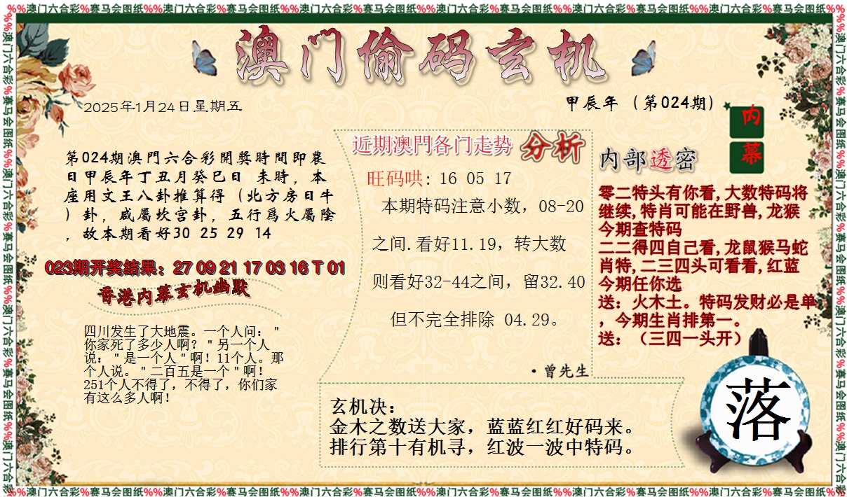 2025024期偷码玄机