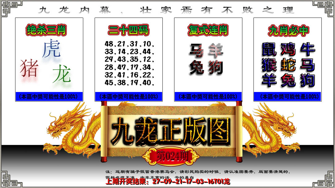 2025024期九龙正版图