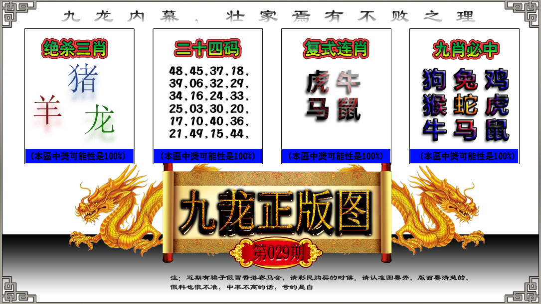2025029期九龙正版图