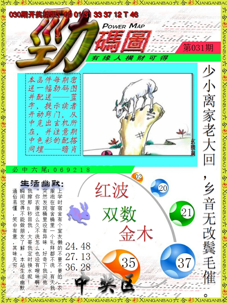 2025031期劲码图