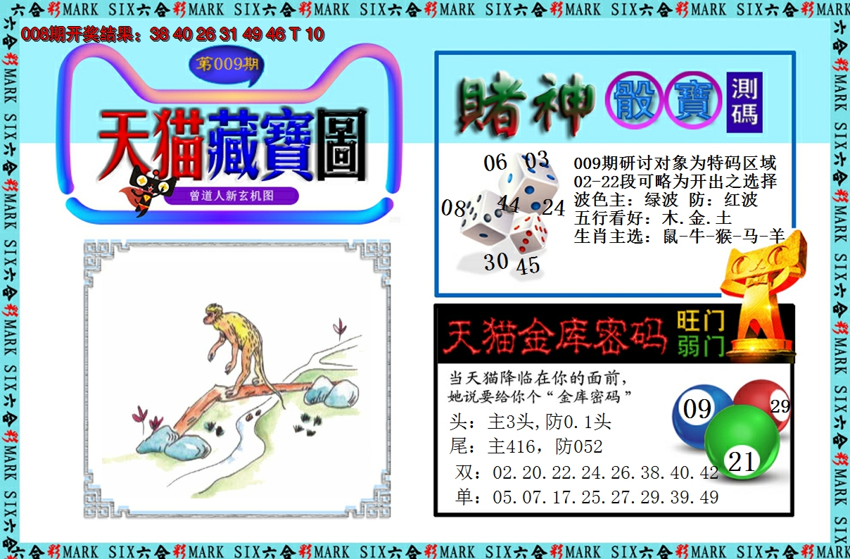 2025009期天猫藏宝图