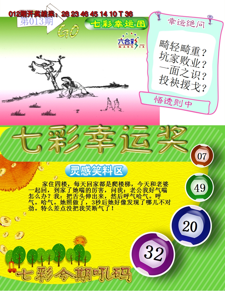 2025013期七彩幸运奖
