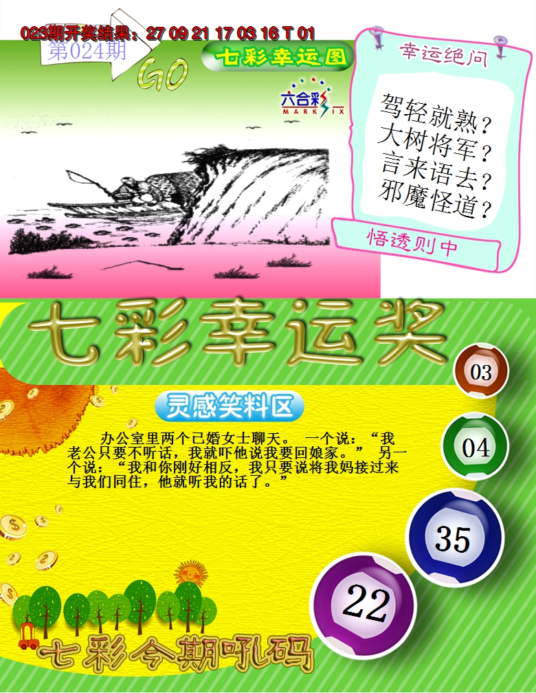 2025024期七彩幸运奖