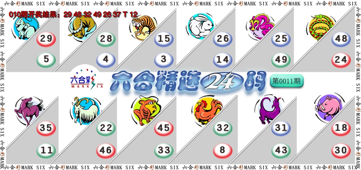 2025011期六合精选24码