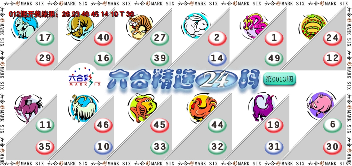 2025013期六合精选24码