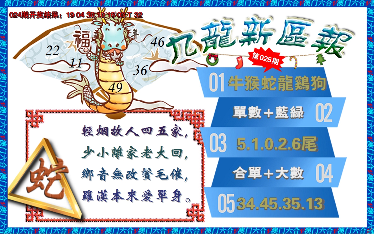2025025期澳门新区报