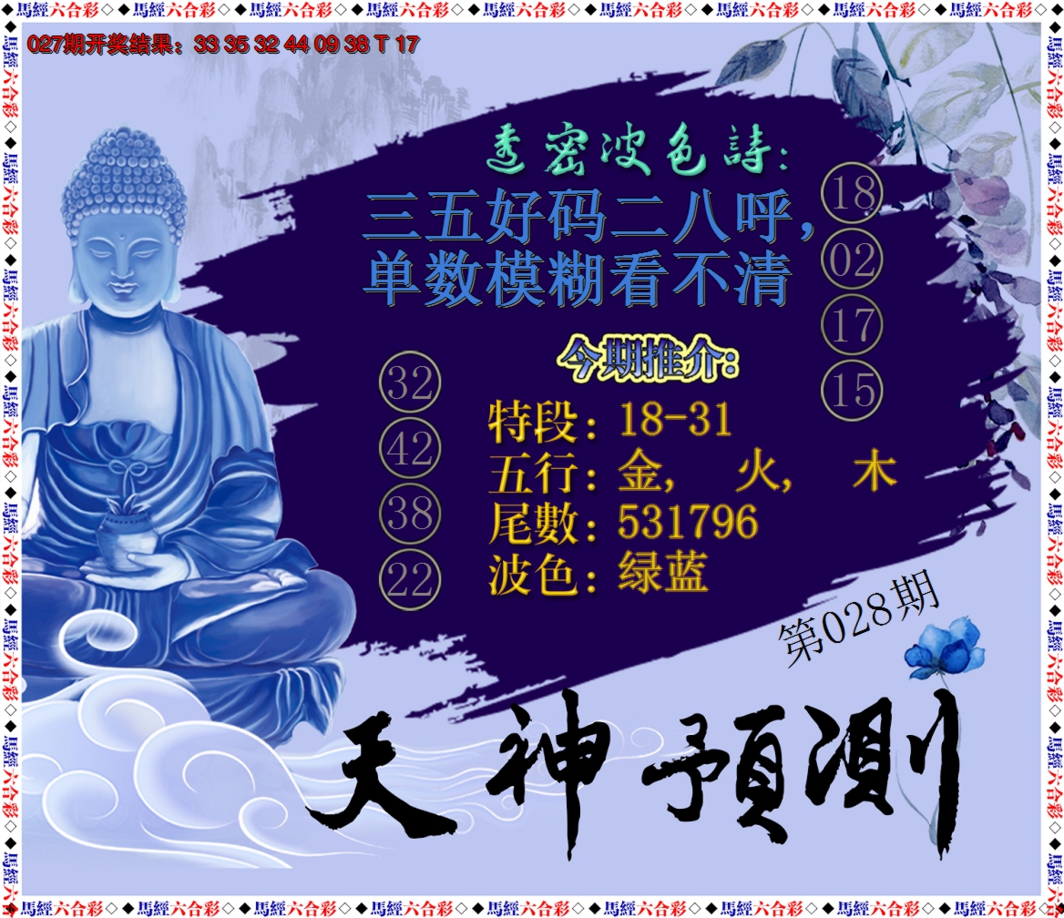 2025028期天神预测