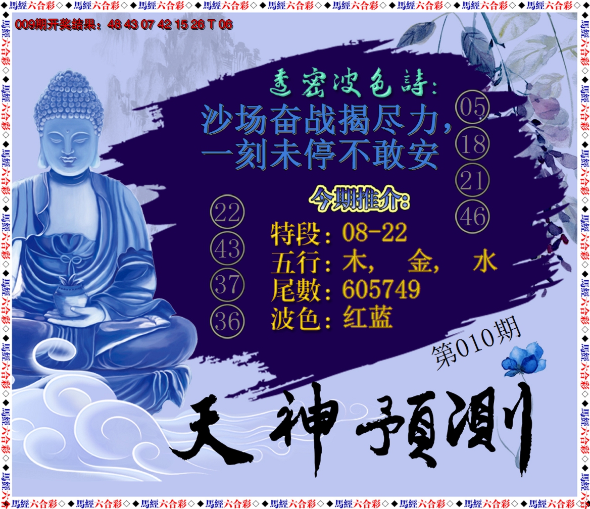 2025010期天神预测