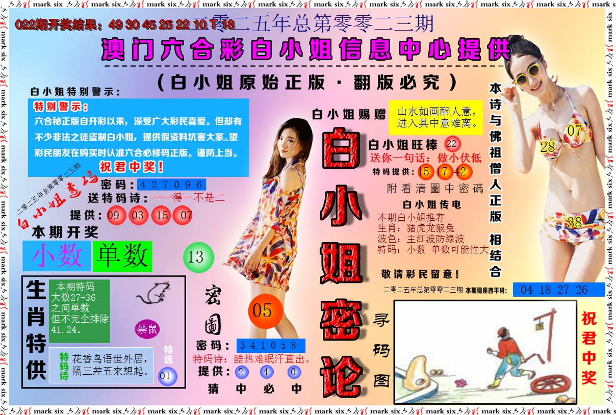 2025023期白小姐密论