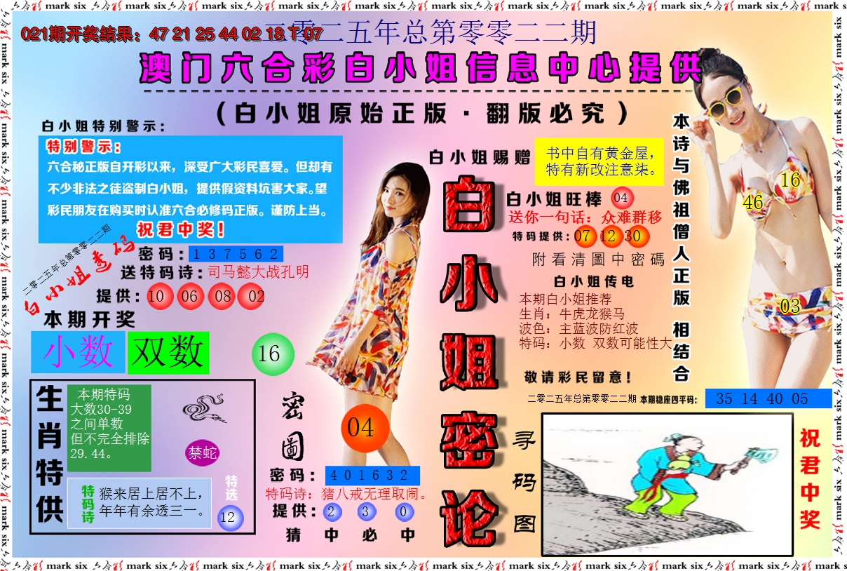 2025022期白小姐密论