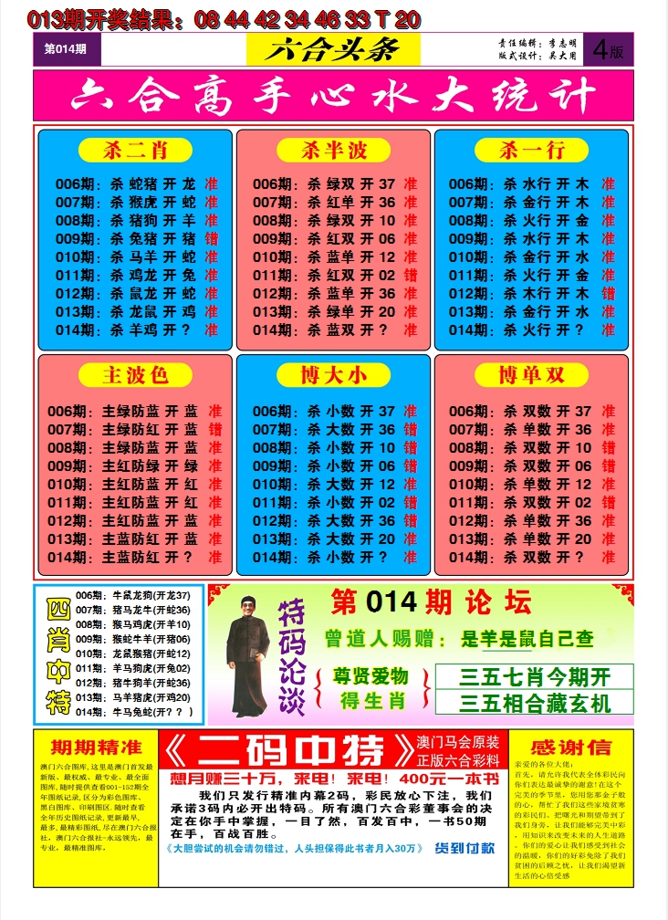 2025014期六合头条D