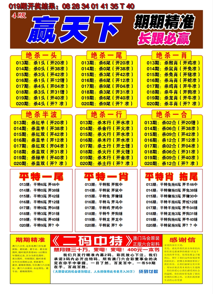2025020期澳门赢天下C