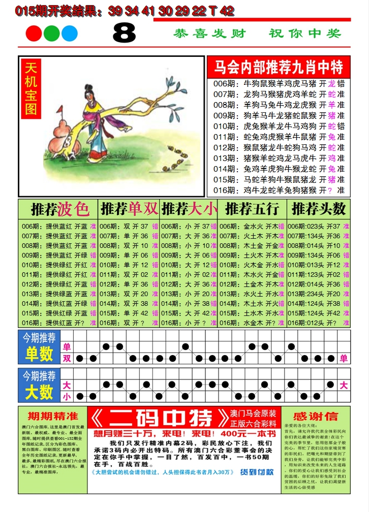 2025016期澳门致富经B