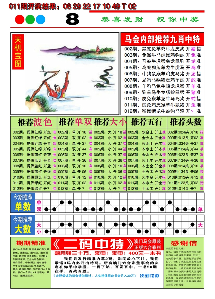2025012期澳门致富经B
