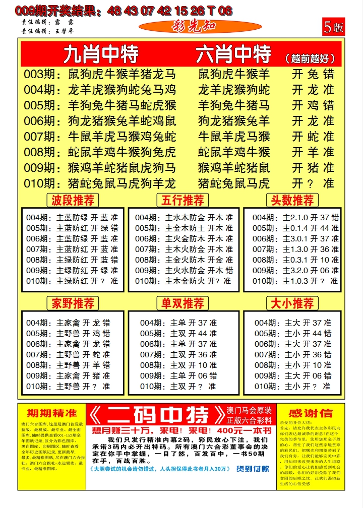 2025010期澳门彩先知D