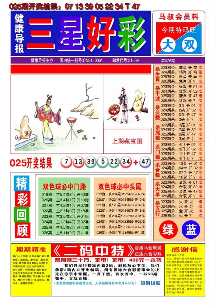 2025026期澳门三星好彩A
