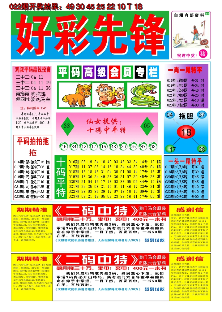 2025023期好彩先锋D