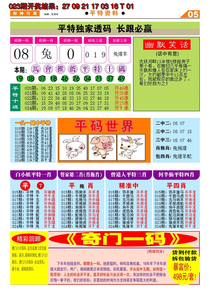 2025024期财神引路D