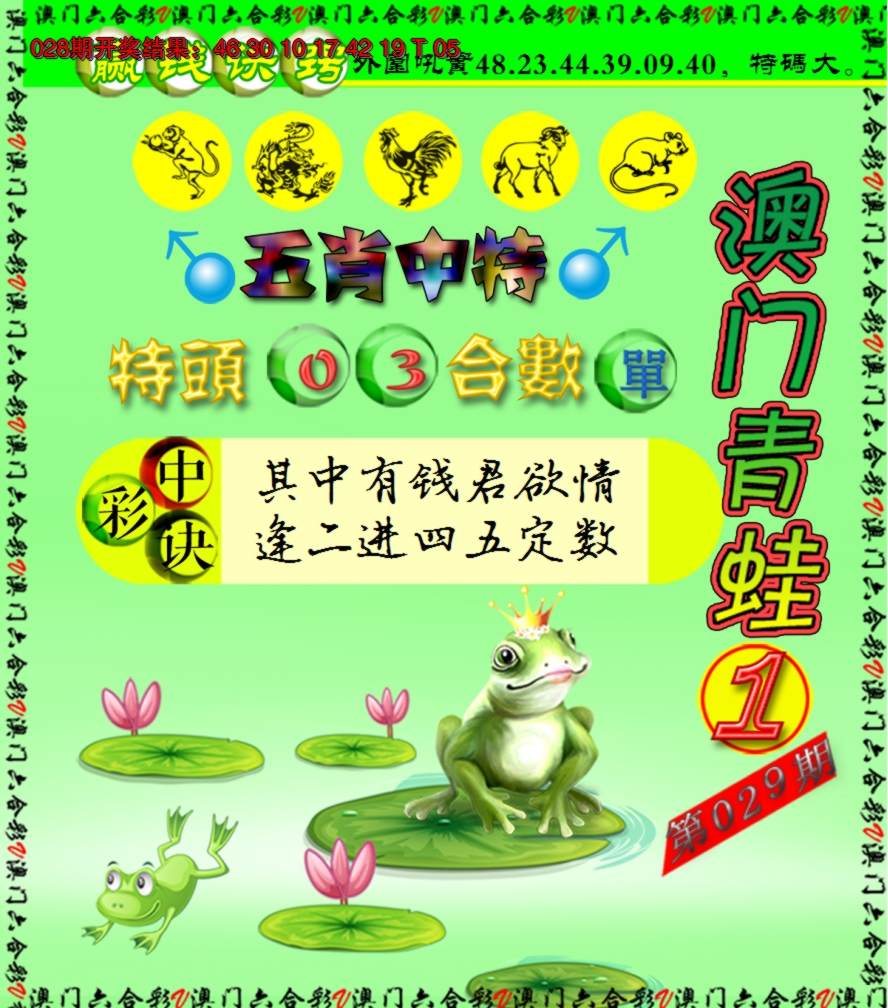 2025029期青蛙系列1