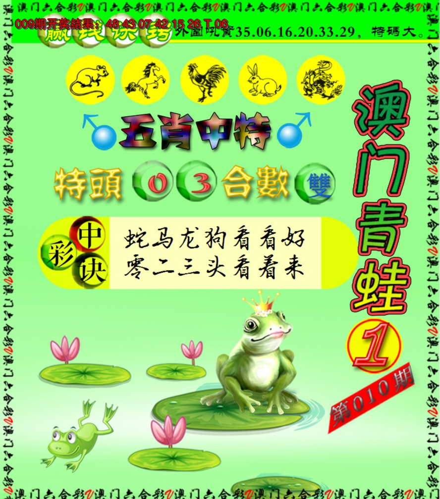 2025010期青蛙系列1