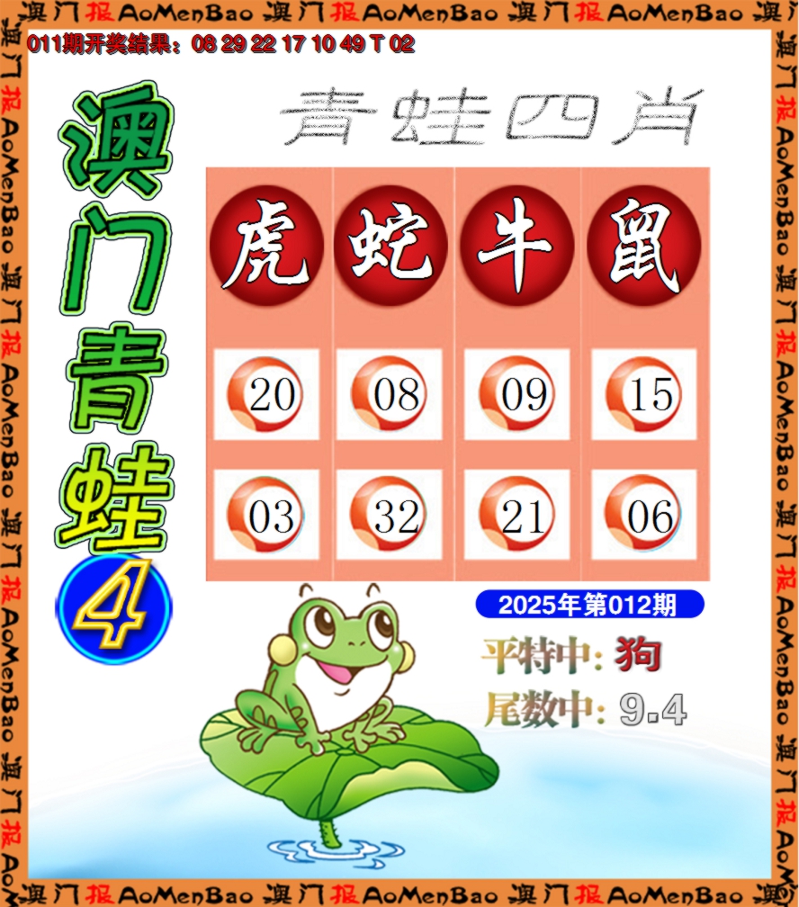 2025012期青蛙系列4