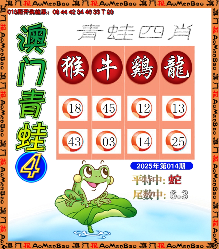 2025014期青蛙系列4