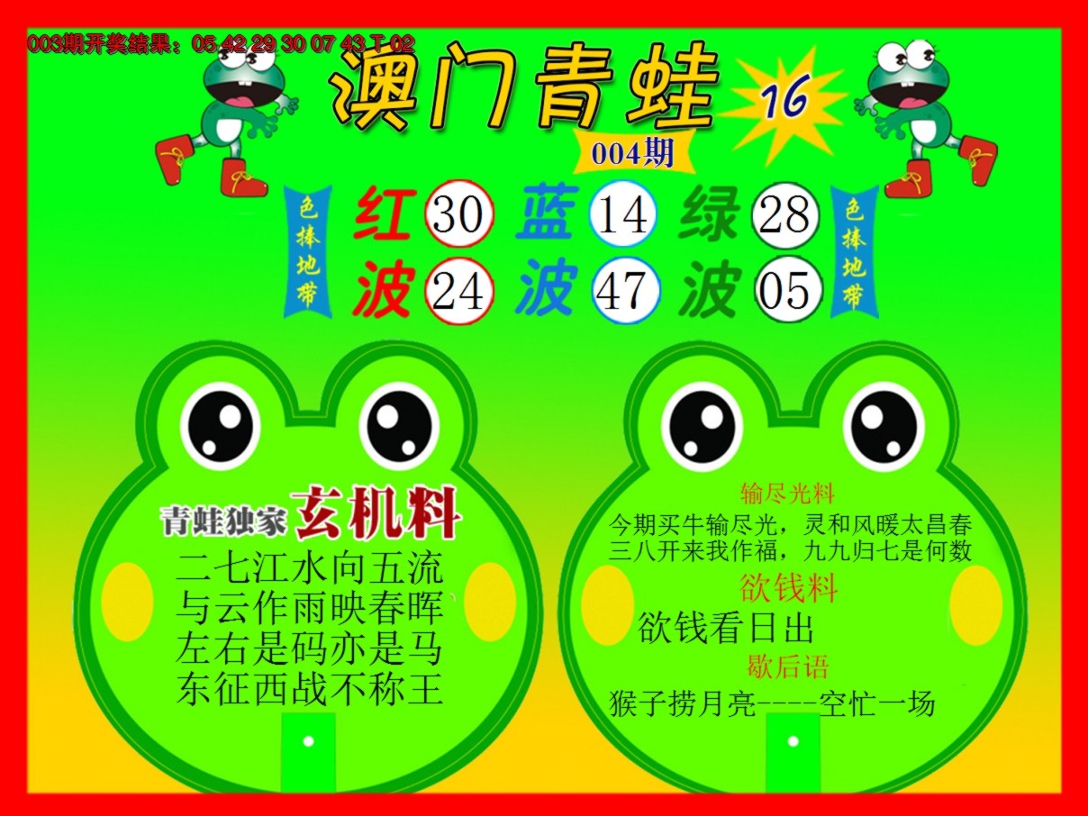 2025004期青蛙系列16