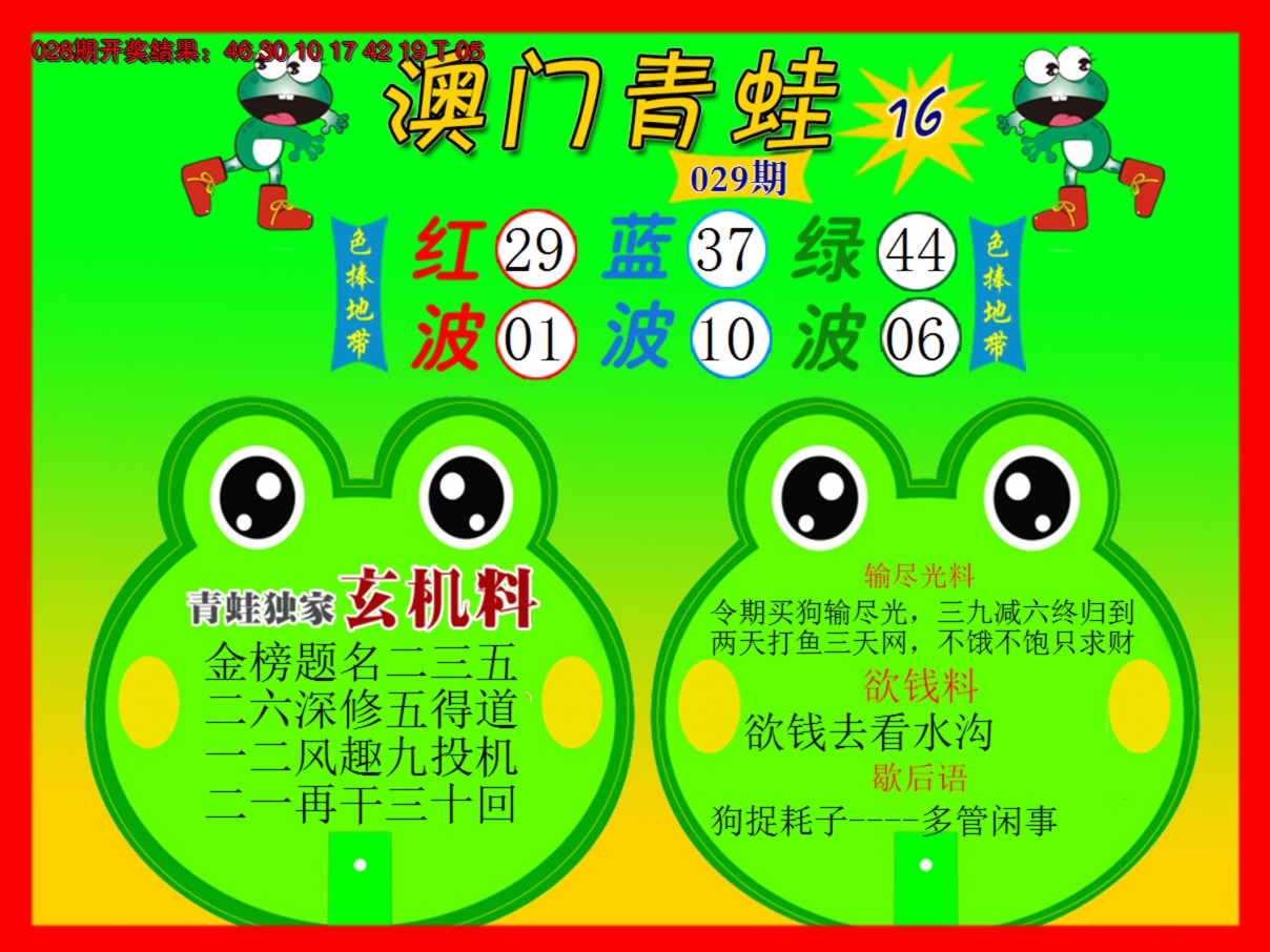 2025029期青蛙系列16