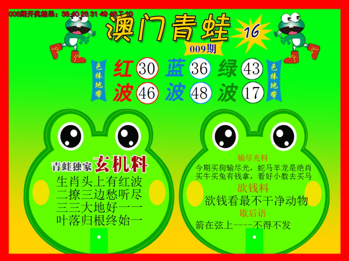 2025009期青蛙系列16