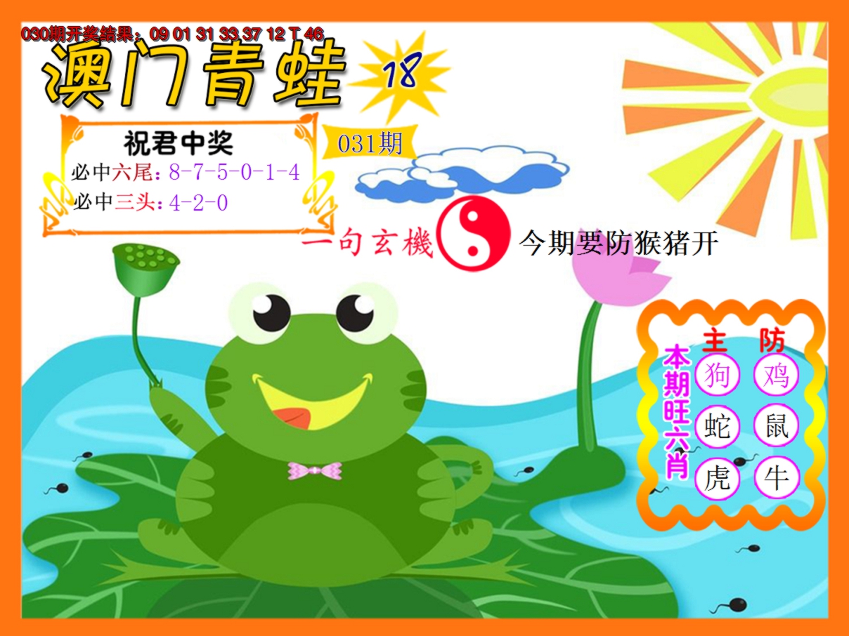 2025031期青蛙系列18