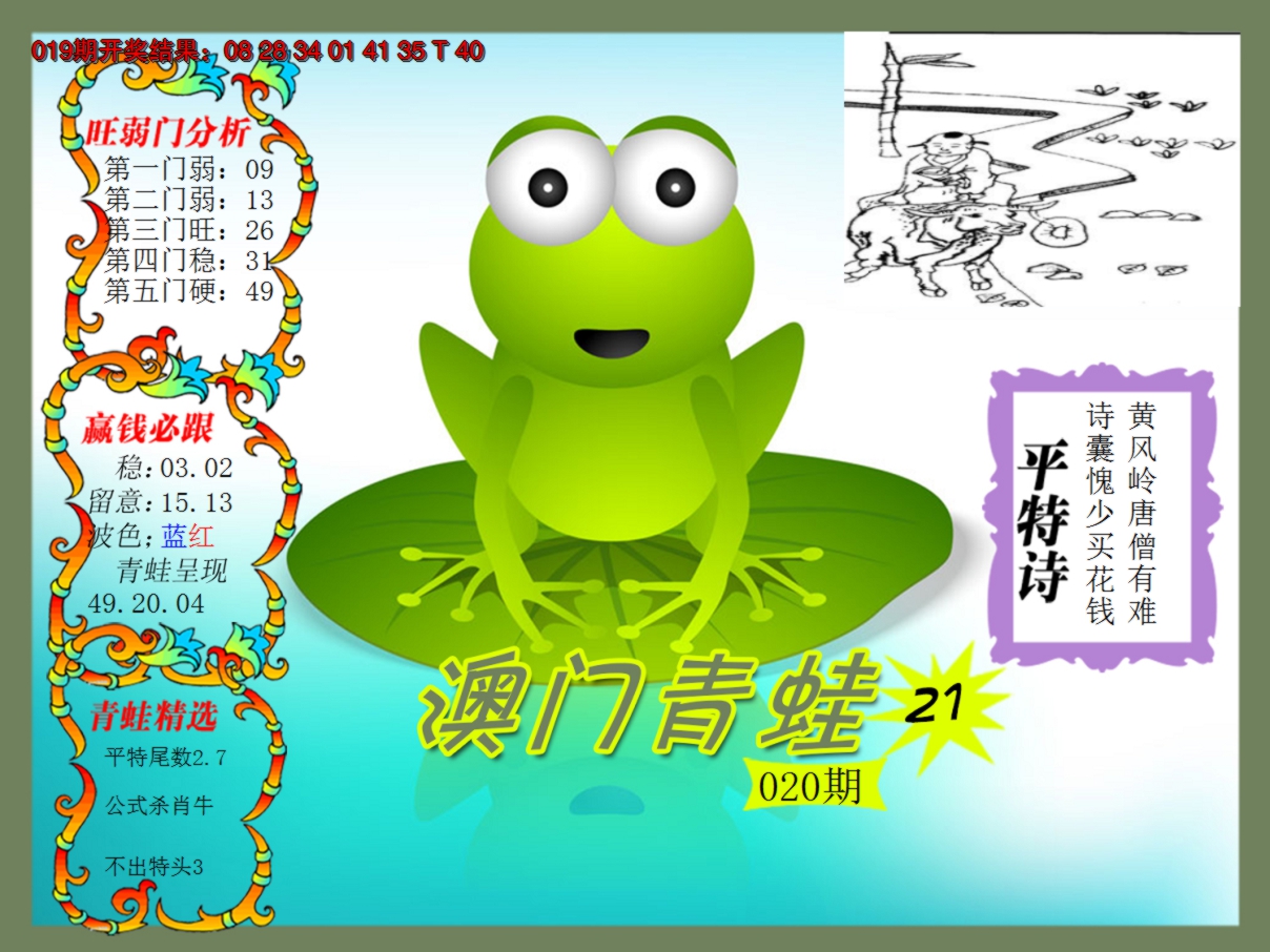 2025020期青蛙系列21
