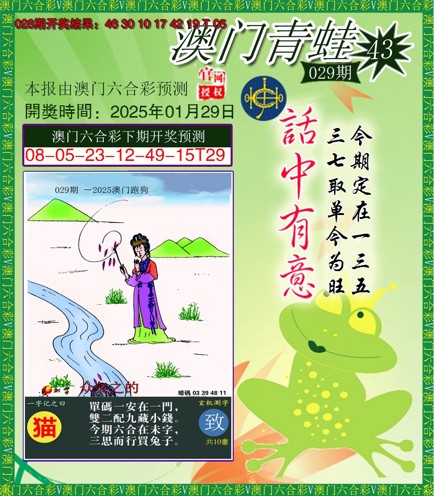 2025029期青蛙系列43