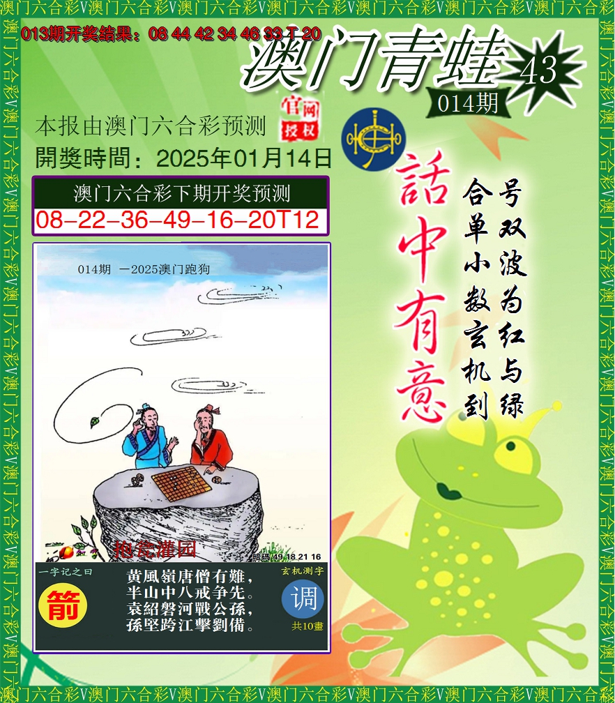 2025014期青蛙系列43