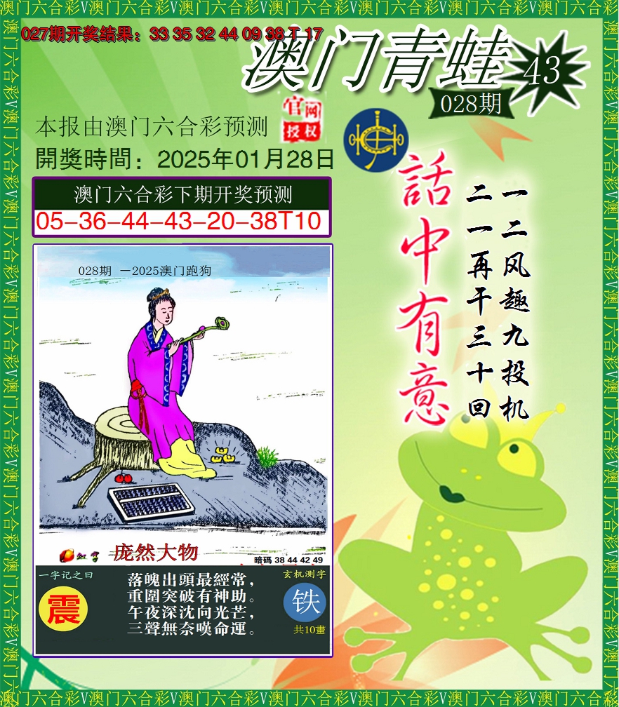 2025028期青蛙系列43