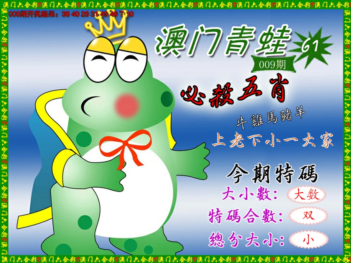 2025009期青蛙系列61