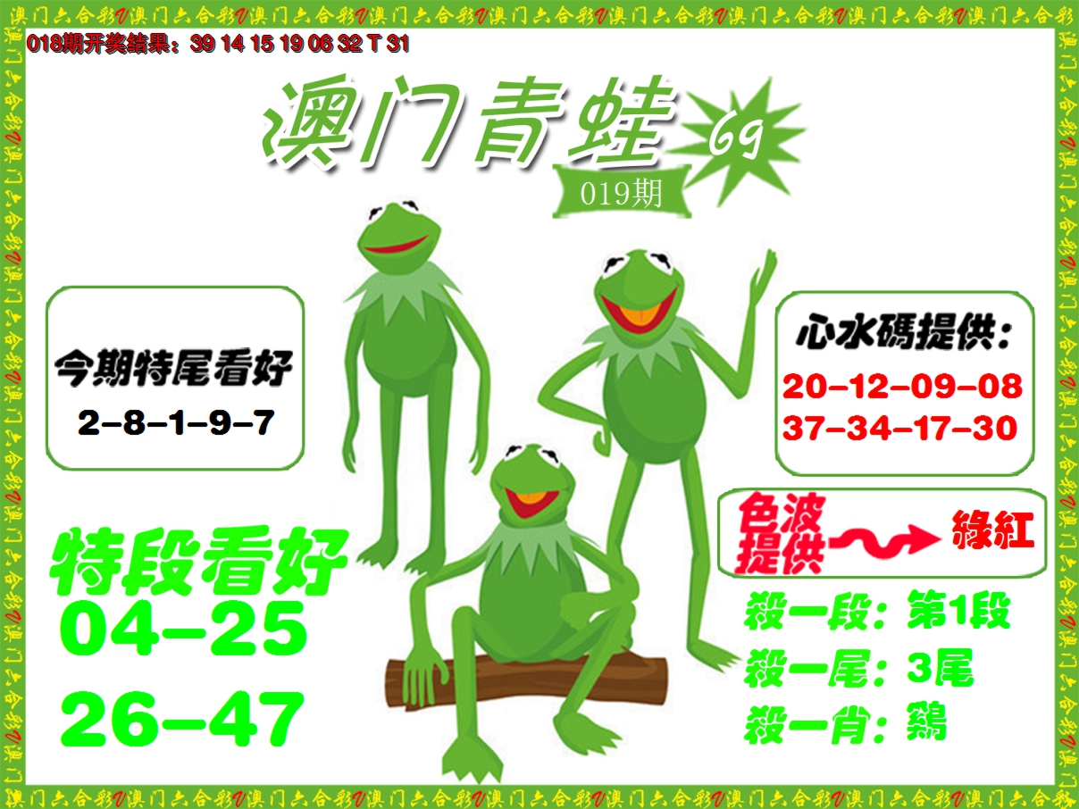 2025019期青蛙系列69