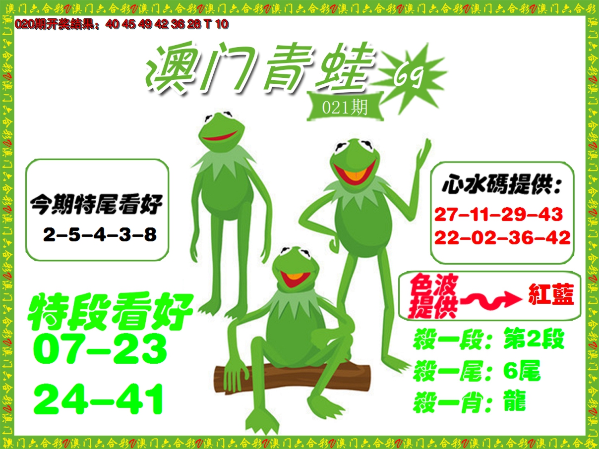 2025021期青蛙系列69