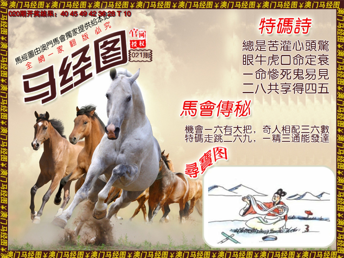 2025021期马经系列1