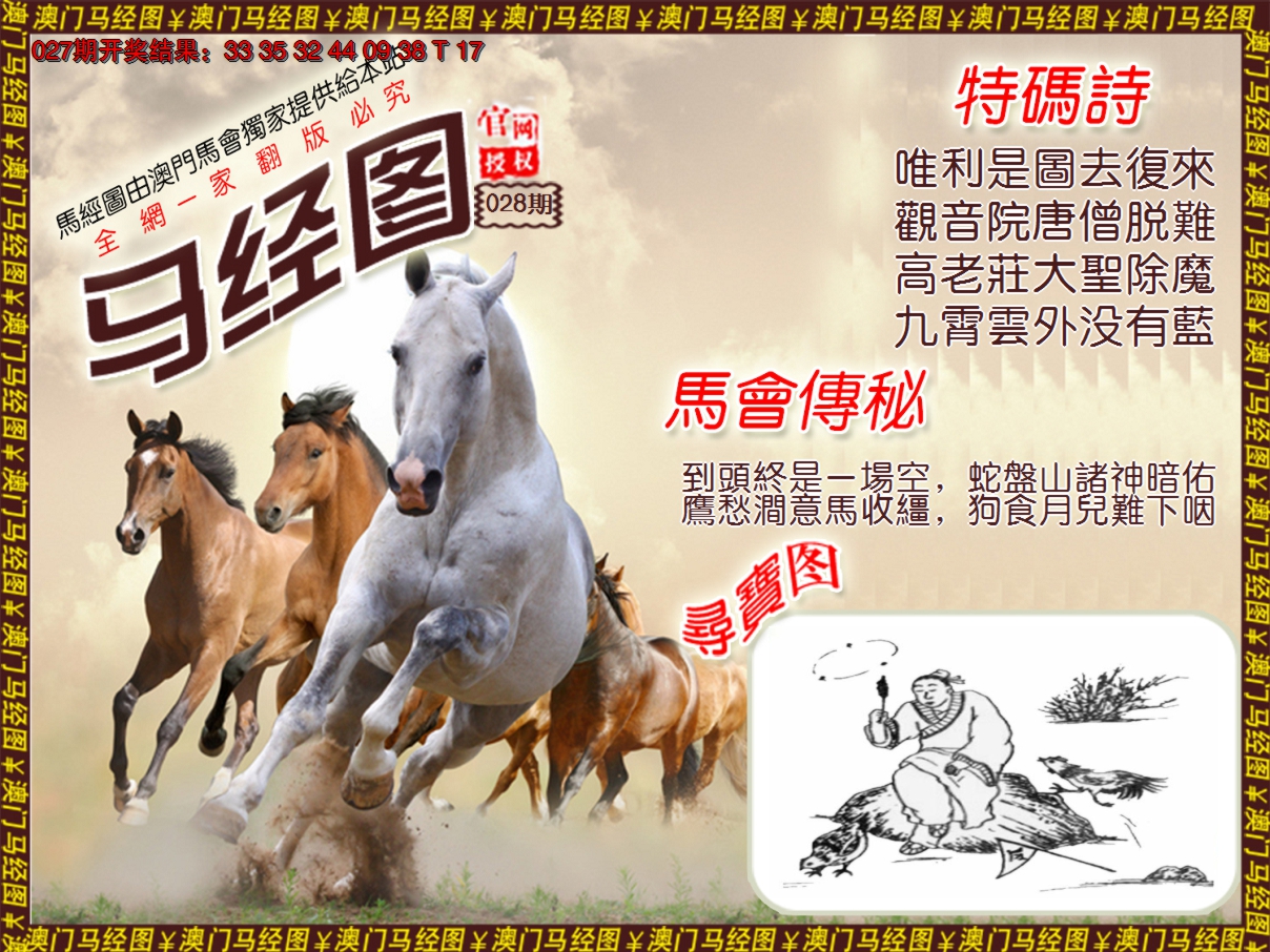 2025028期马经系列1