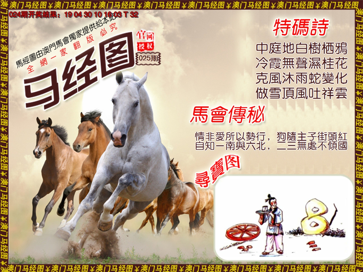 2025025期马经系列1
