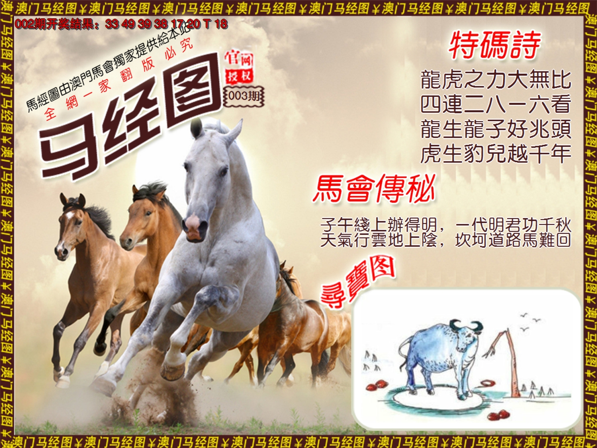 2025003期马经系列1