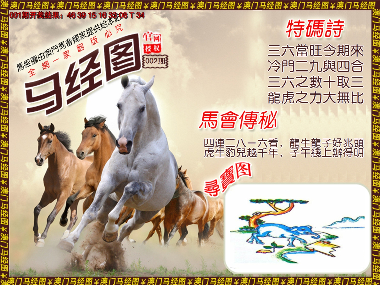 2025002期马经系列1