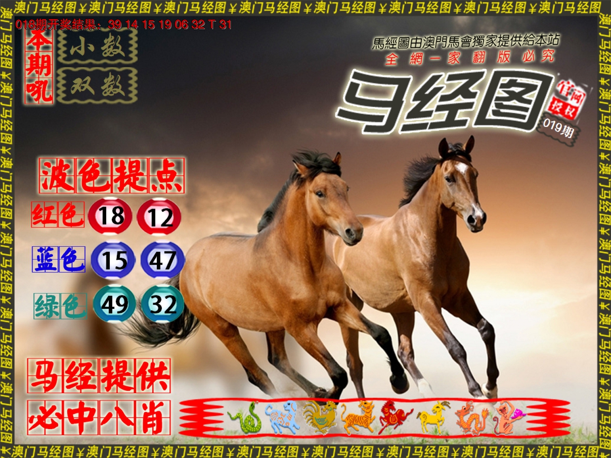 2025019期马经系列3