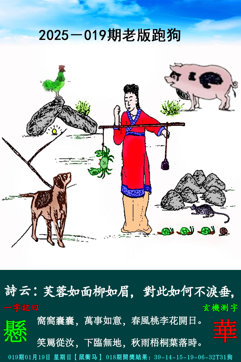 2025019期老跑狗图