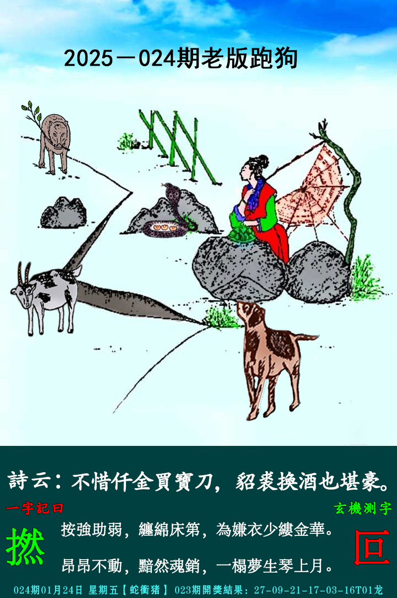 2025024期老跑狗图
