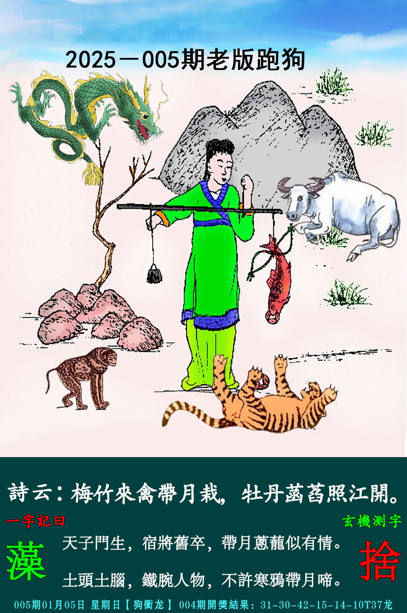 2025005期老跑狗图
