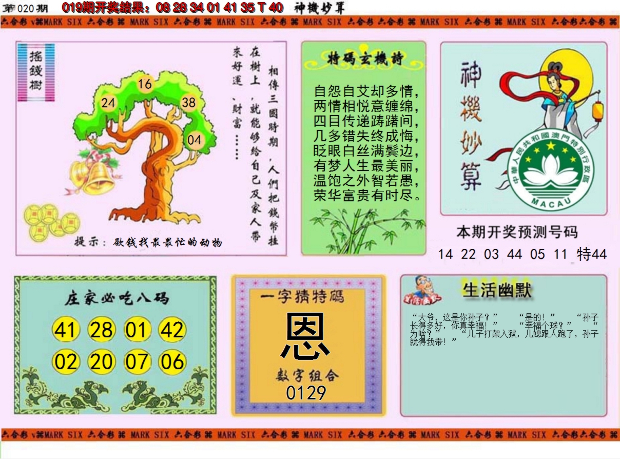 2025020期神机妙算