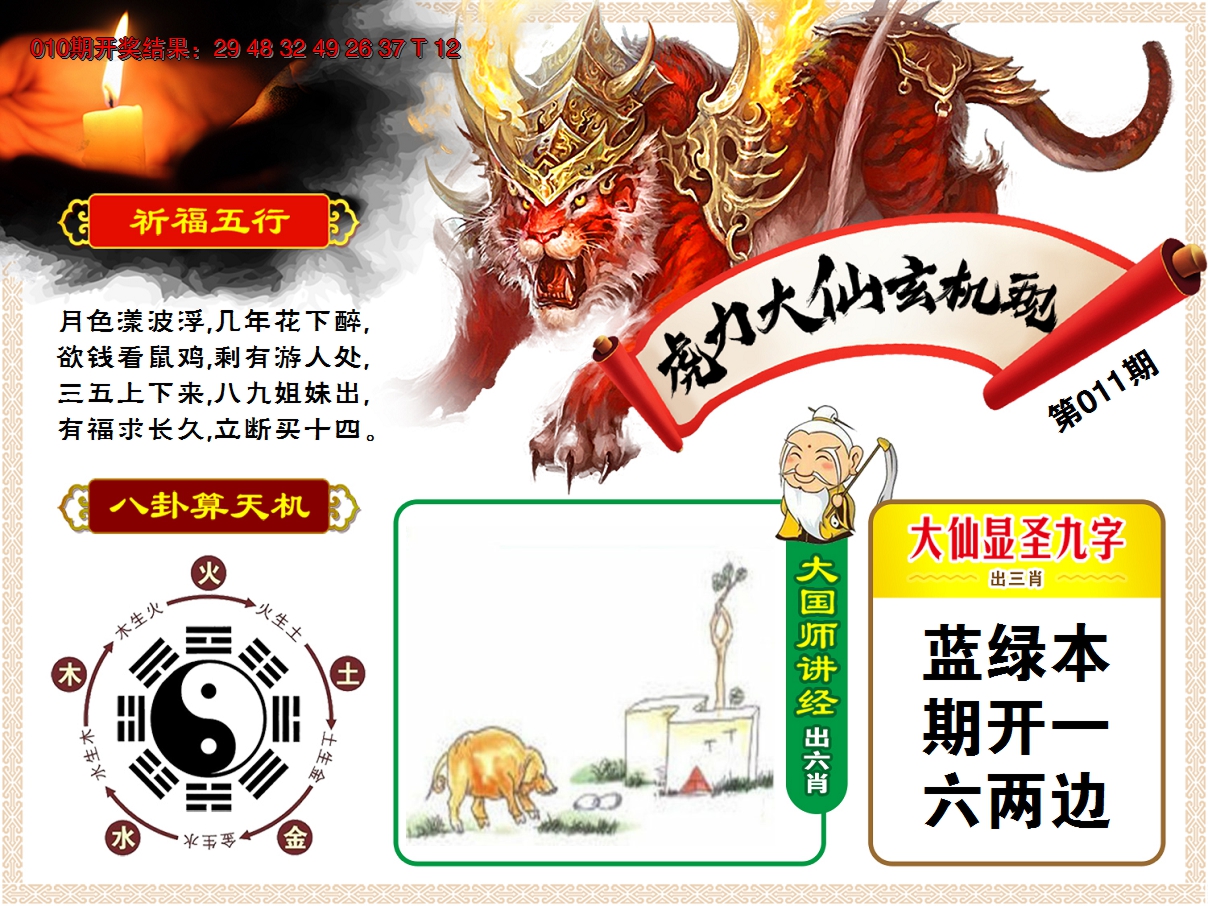 2025011期虎力大仙