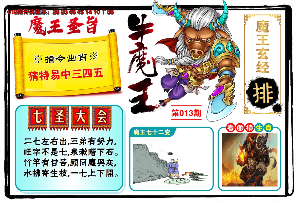 2025013期牛魔王